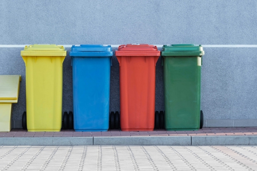 Garbage cans