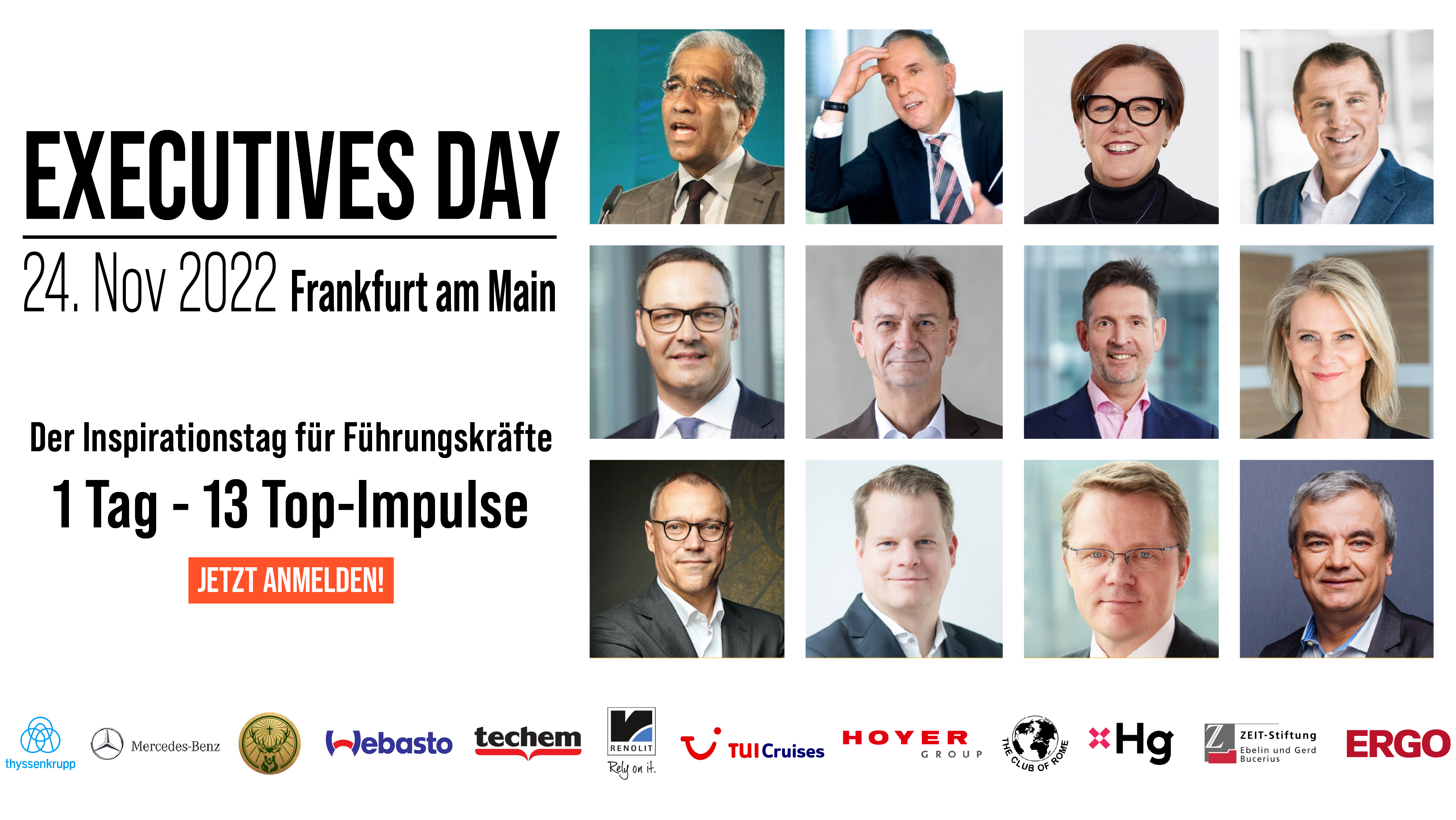 Executives Day, 24.11.2022, Frankfurt am Main